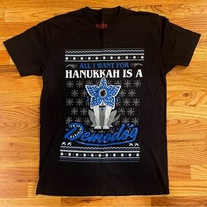 NWOT Stranger Things Hanukkah Tee
